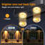 Ensemble de 12 lampes solaires solaires IP65 imperméables avec éclairage à double foyer orienté vers le bas - 3000K / 4500K / 6000K 10-12H - Pour l'extérieur, la clôture, l'escalier, la cour, le patio, le mur