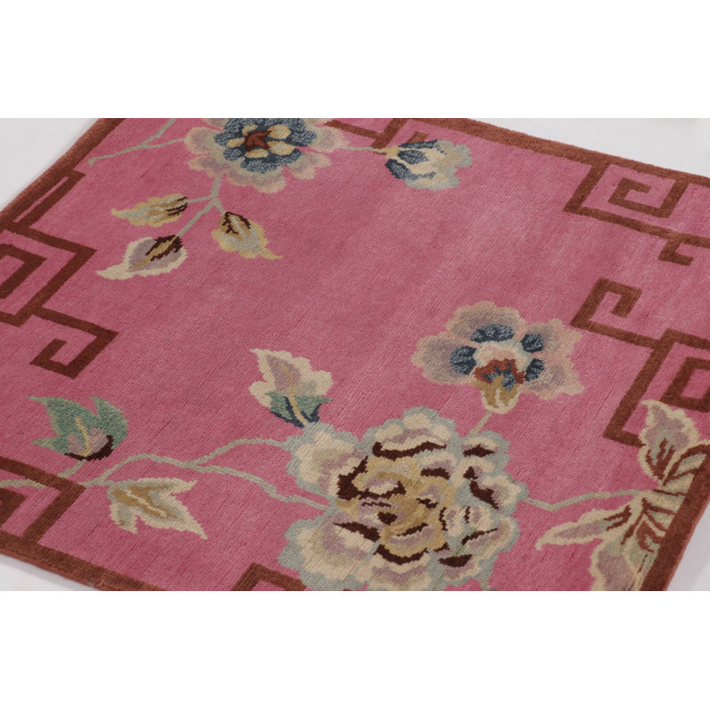 Art Deco Handmade Wool Area Rug