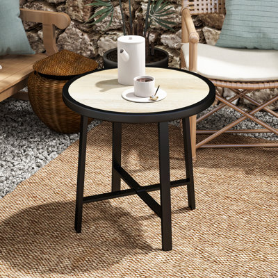 Round 50.5Cm L Outdoor End Table