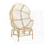 Fauteuil oscillant d'extérieur en osier-1991034456