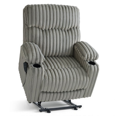180° Lay Flat Power Recliner Lift Chair with Full-Body Heating