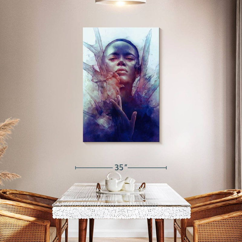 Leisha Queen Prey, 45" H x 30" W