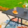 Anran Rectangular 6 - Person 152.4Cm L Outdoor Table