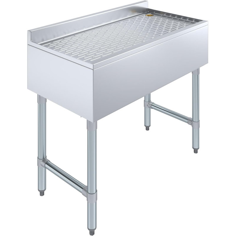Égouttoir sous le comptoir en acier inoxydable 36 po X 18 po