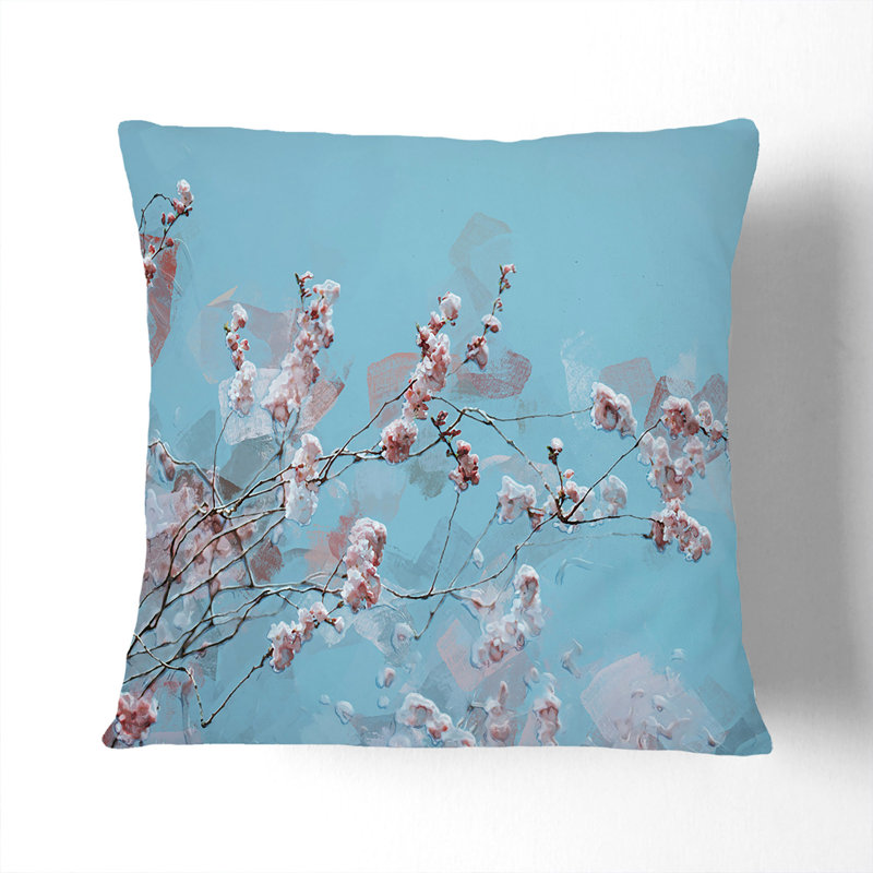 Square Throw Cushion, White, 40cm H x 40cm W x 15cm D
