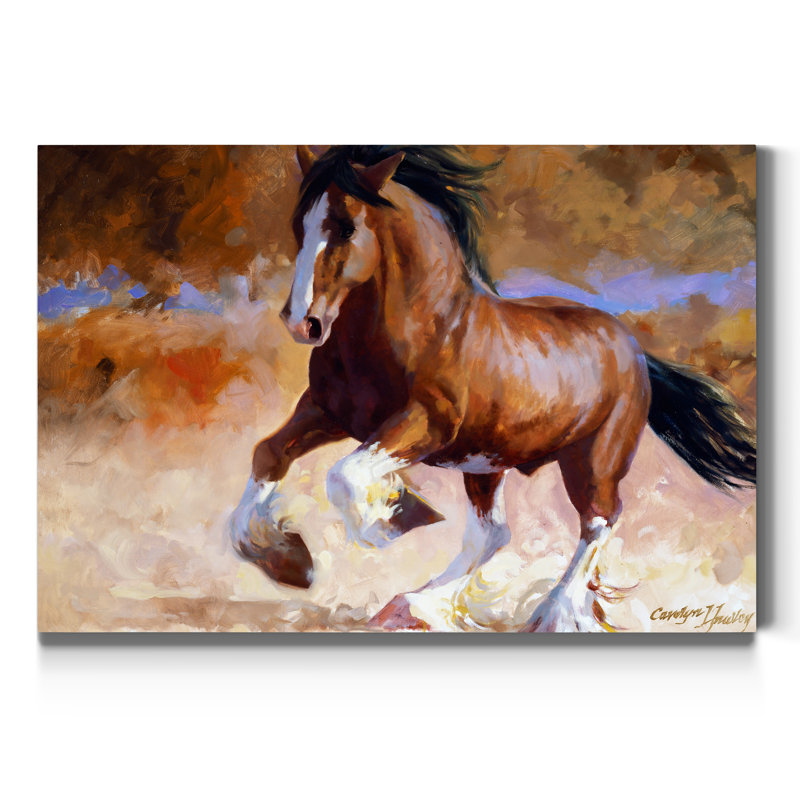 " Rumi's Run ", 27" H x 18" W x 1" D