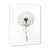 White Single Picture Framed