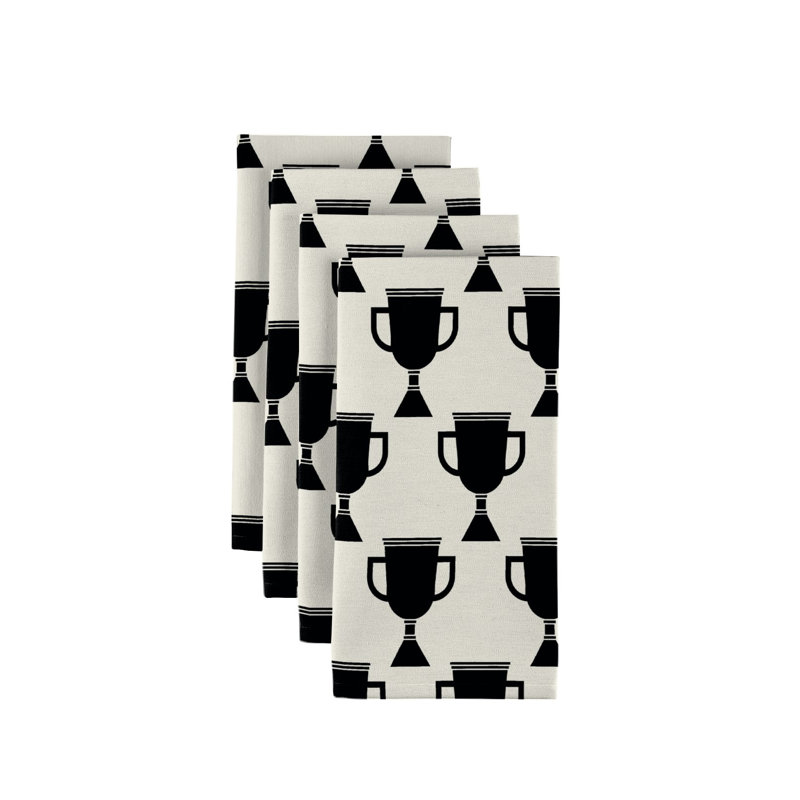 Polyester Abstract Square Napkin
