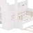 Bunk Bed With Storage Staircase, Trundle, Storage Shelves, LED And USB-233325090