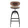 Dylann Adjustable Height Counter Stool with Metal Frame