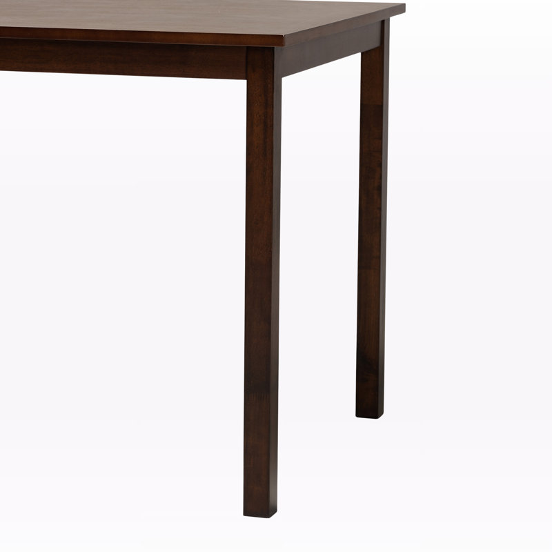 Empress dining table with modern design in Brown, 29.2'' H X 47.54'' W X 29.79'' D