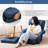 Reclining Floor Gaming Chair Foldable Chaise Lounge Game Chair For Adults With Armrest-1730724220