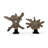 Teak Sculpture on Stand