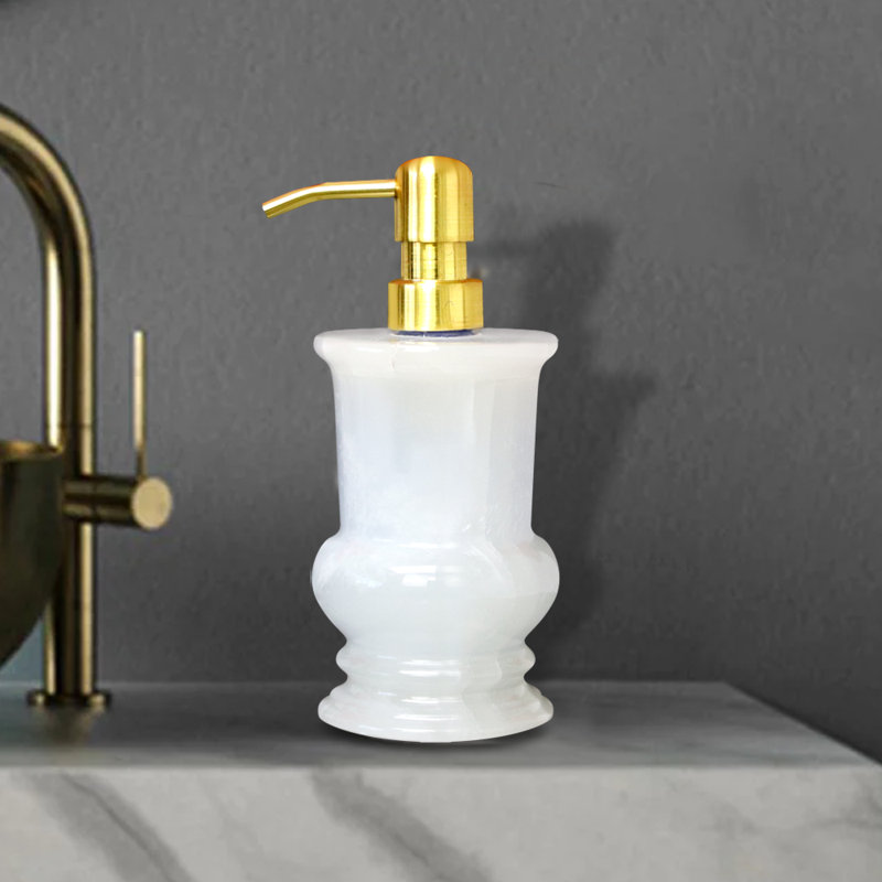 Distributeur de lotion Friedens, Perle onyx / doré