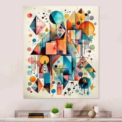Modern Abstract Wall Decor on Metal