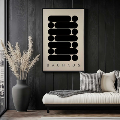 Impression abstraite de Bauhaus