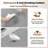 0.8"Extra Thick Anti-Fatigue Non-Slip Waterproof High Density Foam Kitchen Mat-110186808-110186791