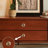 Retro solid wood storage TV cabinet