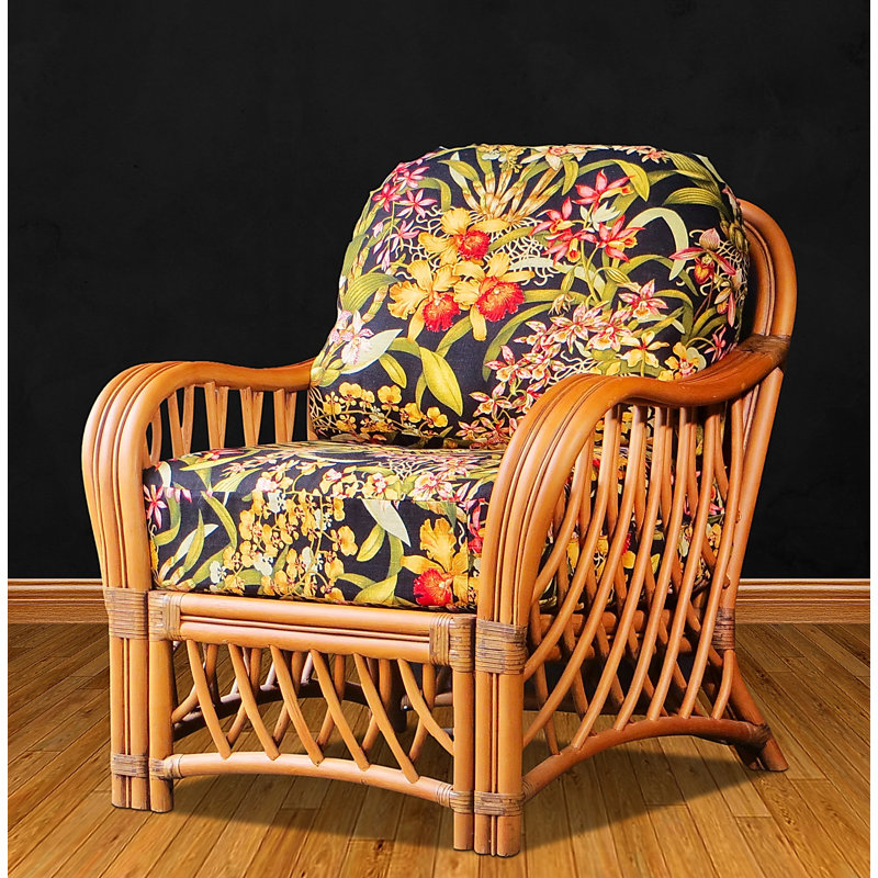 Beideman Upholstered Armchair, Wild Orchid Black