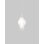 Anisette Suspension White Shaded Matt White 1 E26 Ul