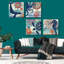 4 Piece Wrapped Canvas Wall Art