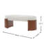 Banc de salle à manger rembourré Camila-129727286
