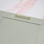 Brushed Brass Textured D-Bar Handles-128949576