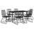 Catarcio Patio Dining Set with Rectangular Table-1559600921-1559600925