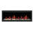 Litedeer Homes Latitude II ZEF48X 48" Smart Electric Fireplace | Ultra-Slim Wall Mounted & Recessed | HD Multi-Flame, Breathing Logs, App Control-886623294