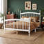 Wood Platform Bed with Arched Headboard and Footboard-1882666038-1882666032