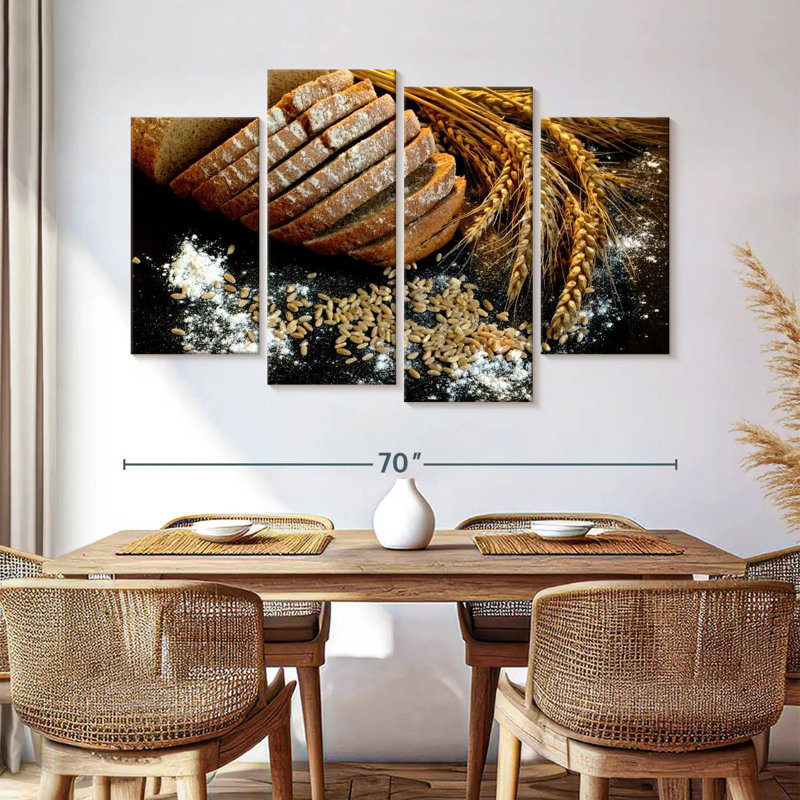 Harnek Fresh Bread And Wheat, 42" H x 68" W