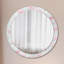 Huldar Round Glass Framed Wall Mounted Accent Mirror -651875394