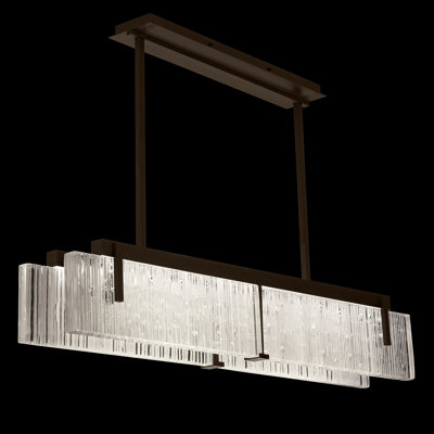 Luminaire suspendu linéaire 52,25 po Terra