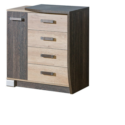 80 cm W Chest of 4 Drawers
