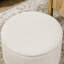 Repose-pieds avec rangement, repose-pieds rond et tabouret