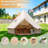 3m Cotton Canvas Bell Tent With Stove Jack, Roomy Yurt For Family Glamping Camping, 4 Season Tent With Zipped Removable Floor-113245229-113245235