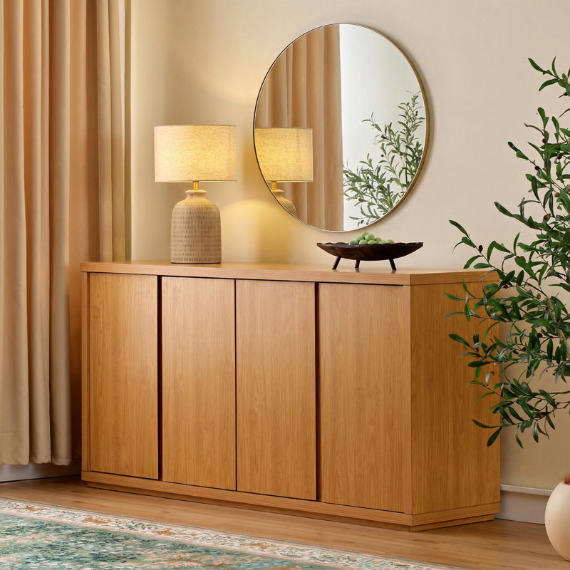 178cm Sideboard, Honey Oak