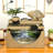Glass+resin Desktop Fish Tank