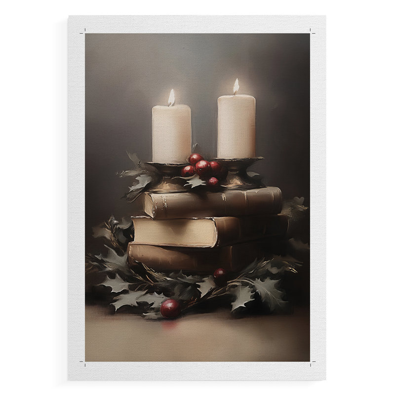 Art des Fêtes de Noël - Série 2-CD XXXVI - Impression sur toile seulement - NON-CADRE