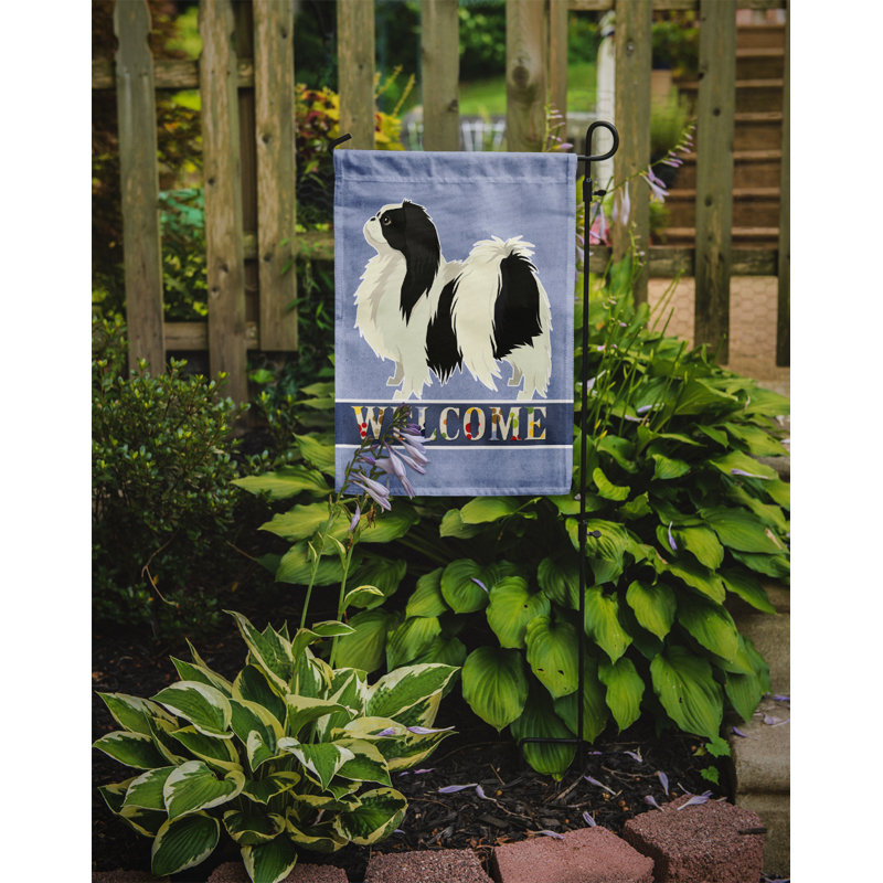 Drapeau impérial Shih Tzu Welcome Garden taille 9EC59815D20042D399EE9FCE8498D299, Épagneul japonais 1