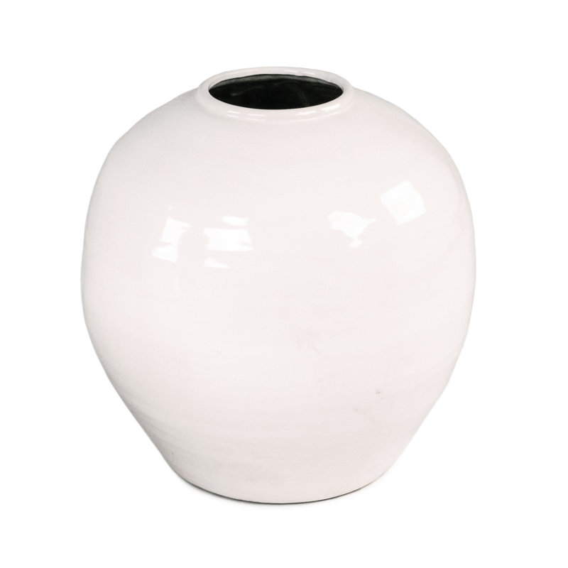 Emperatriz Ceramic Table Vase, 14" H x 14" W x 14" D