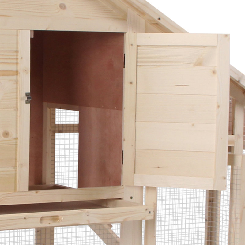 Cage à lapin, cage à lapin résistante aux intempéries, maison pour animaux spacieuse