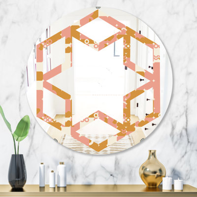 Miroir mural Hexagon Star