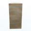 Console sculptée arquée 32,3 x 14,2 x 29,9 po avec finition en faux travertin beige