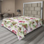 Vert persistent, rose foncé / floral