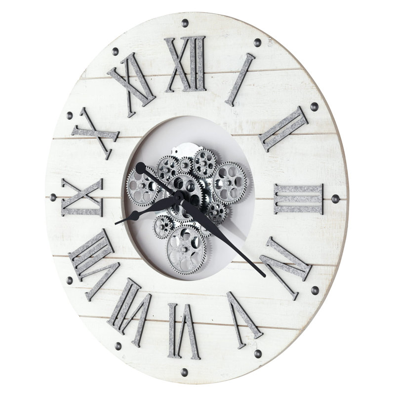 Metal Analog Wall Clock