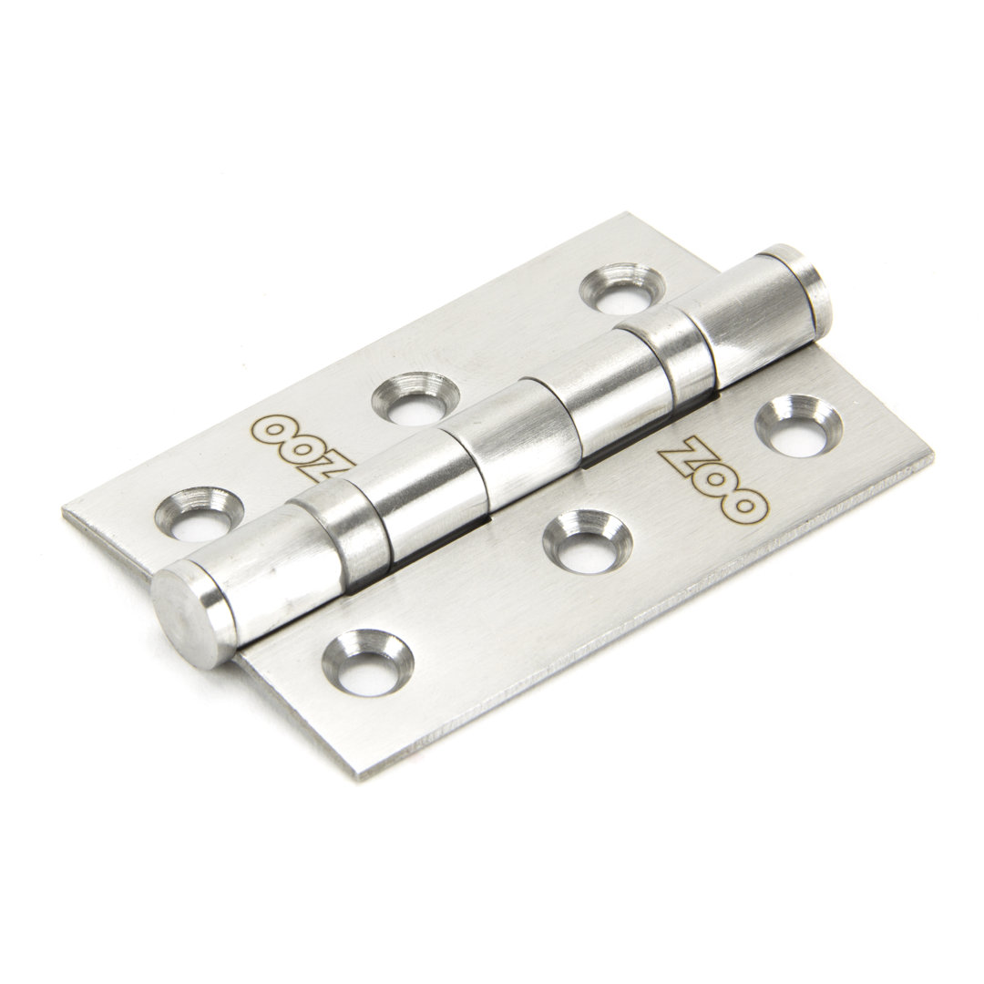 7.6cm H x 5.3cm W Butt Bearing Pair Door Hinges