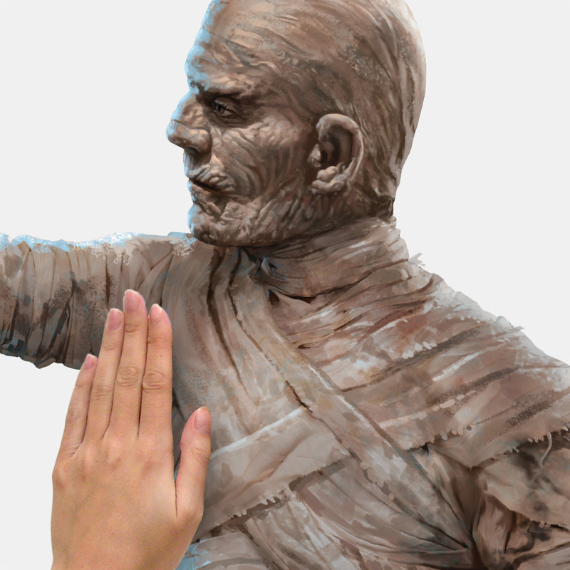 Décalcomanie murale Universal Monsters The Mummy Giant par RoomMates