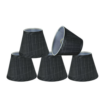 4'' H Synthetic Fabric Empire Lamp Shade