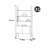 European style multi-layer display bookcase
